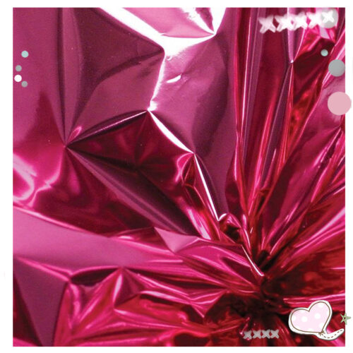 A4 - 5 FEUILLES TRANSFERT METALLIQUE FUSHIA – Image 2